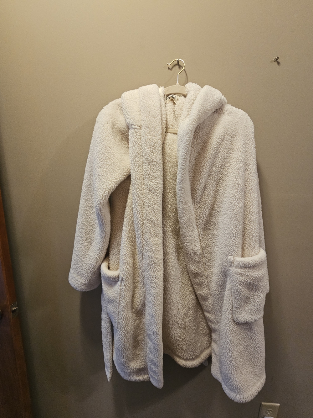 UGG Aarti Plush Hooded Robe Small